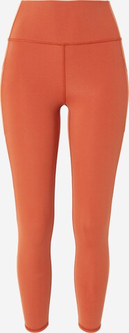GAP Skinny Leggings in Orange: front