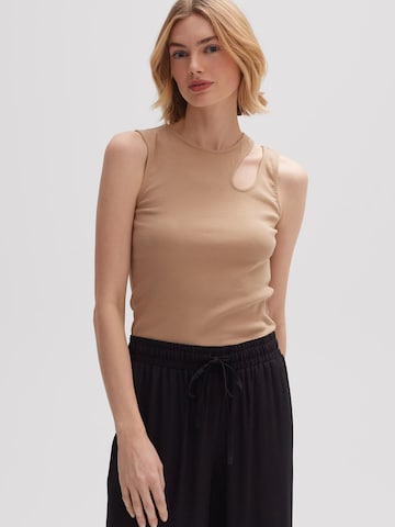 T-shirt OPUS en beige : devant