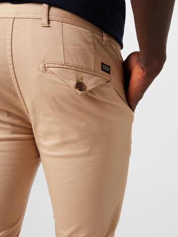 SCOTCH & SODA Slimfit Hose 'Mott' in Beige