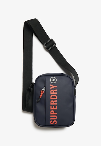 Superdry Schoudertas 'Tarp' in Blauw