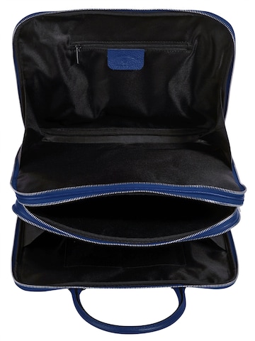 Porte-documents Cluty en bleu