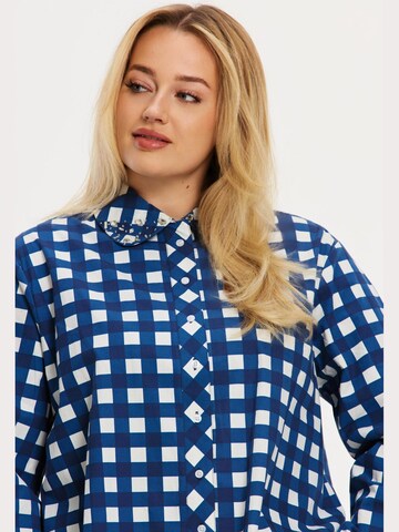YOEK Blouse in Blue