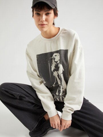 TOPSHOP Sweatshirt in Beige: Vorderseite