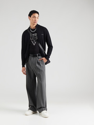 GUESS Knit Cardigan in Black