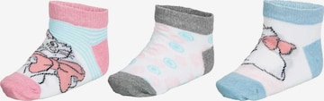 Chaussettes 'Disney Animals - Sneakersocken (3er-Pack)' DISNEY en mélange de couleurs : devant