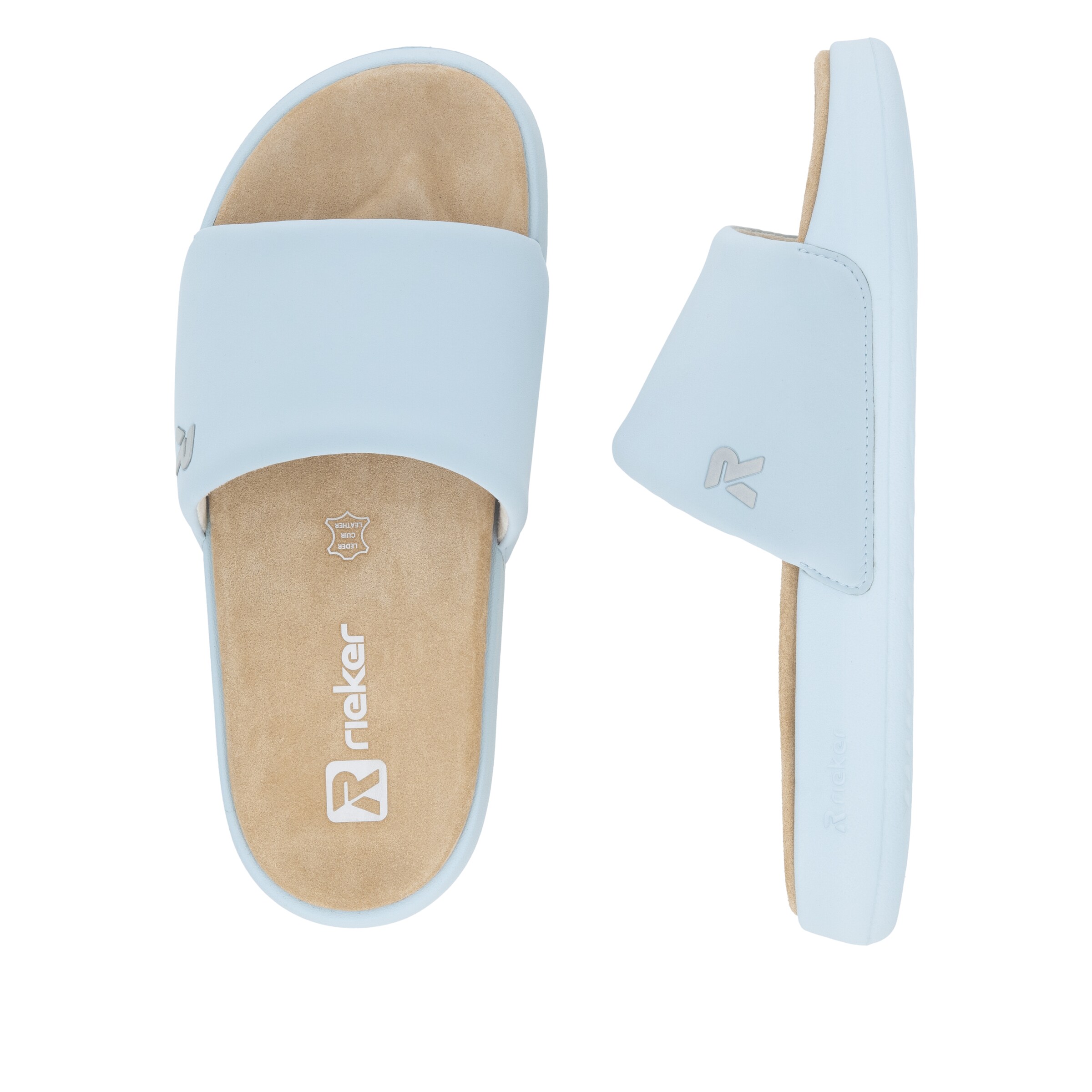 Mule Rieker Sport en bleu