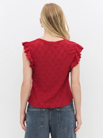 No Matter What Blouse in Red