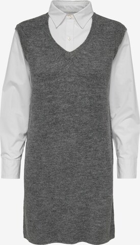 Robe-chemise 'Drea' JDY en gris : devant