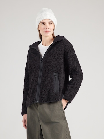 CMP Funktionsfleecejacke in Schwarz: Vorderseite