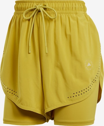 Pantalon de sport 'TruePurpose 2-in-1' ADIDAS BY STELLA MCCARTNEY en jaune : devant