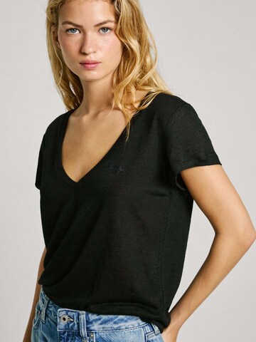 Maglietta 'Megan' di Pepe Jeans in nero