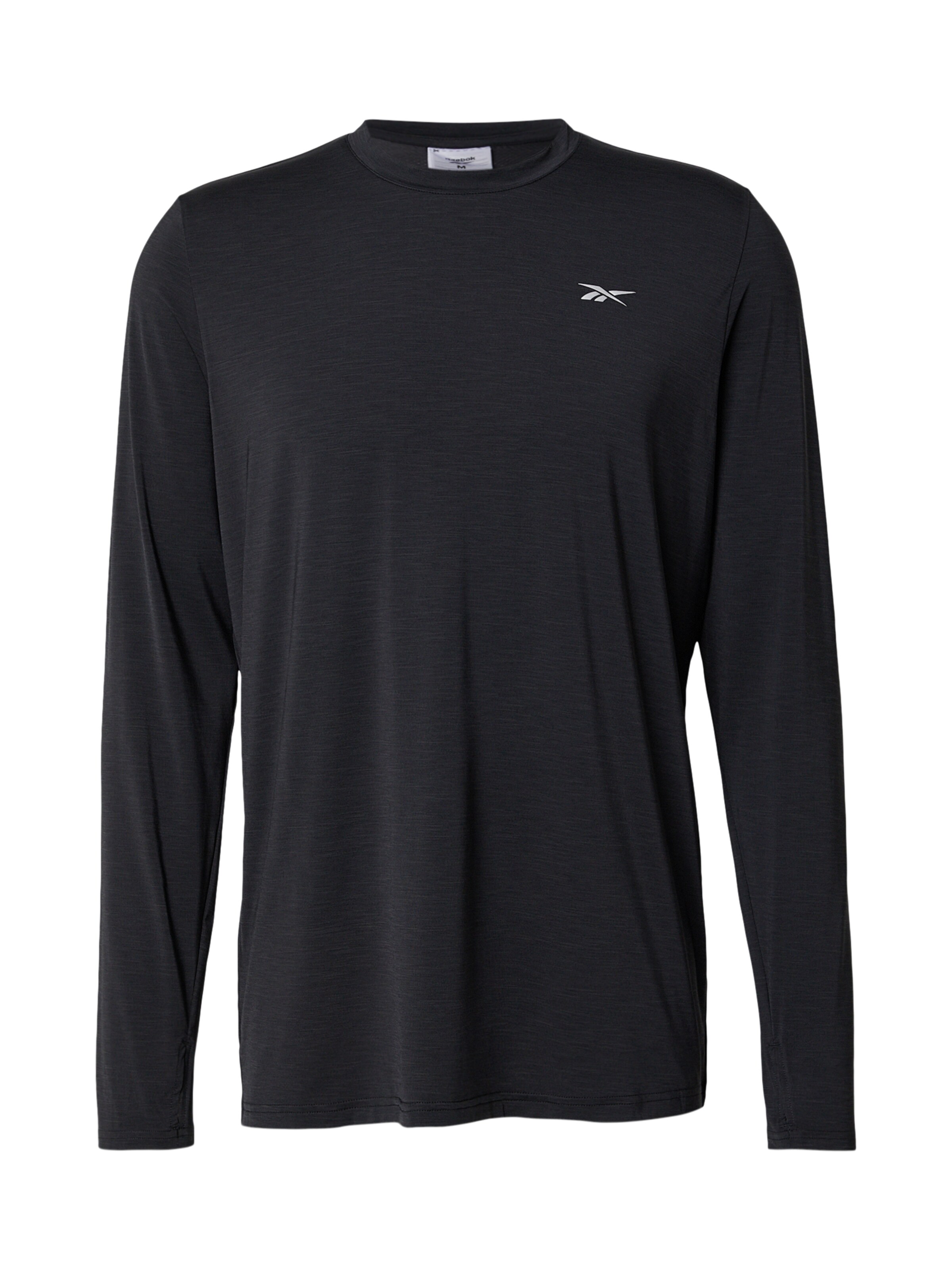 Reebok Koszulka funkcyjna w kolorze czarny: przód