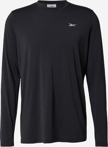 Reebok Toiminnallinen paita värissä musta: etupuoli