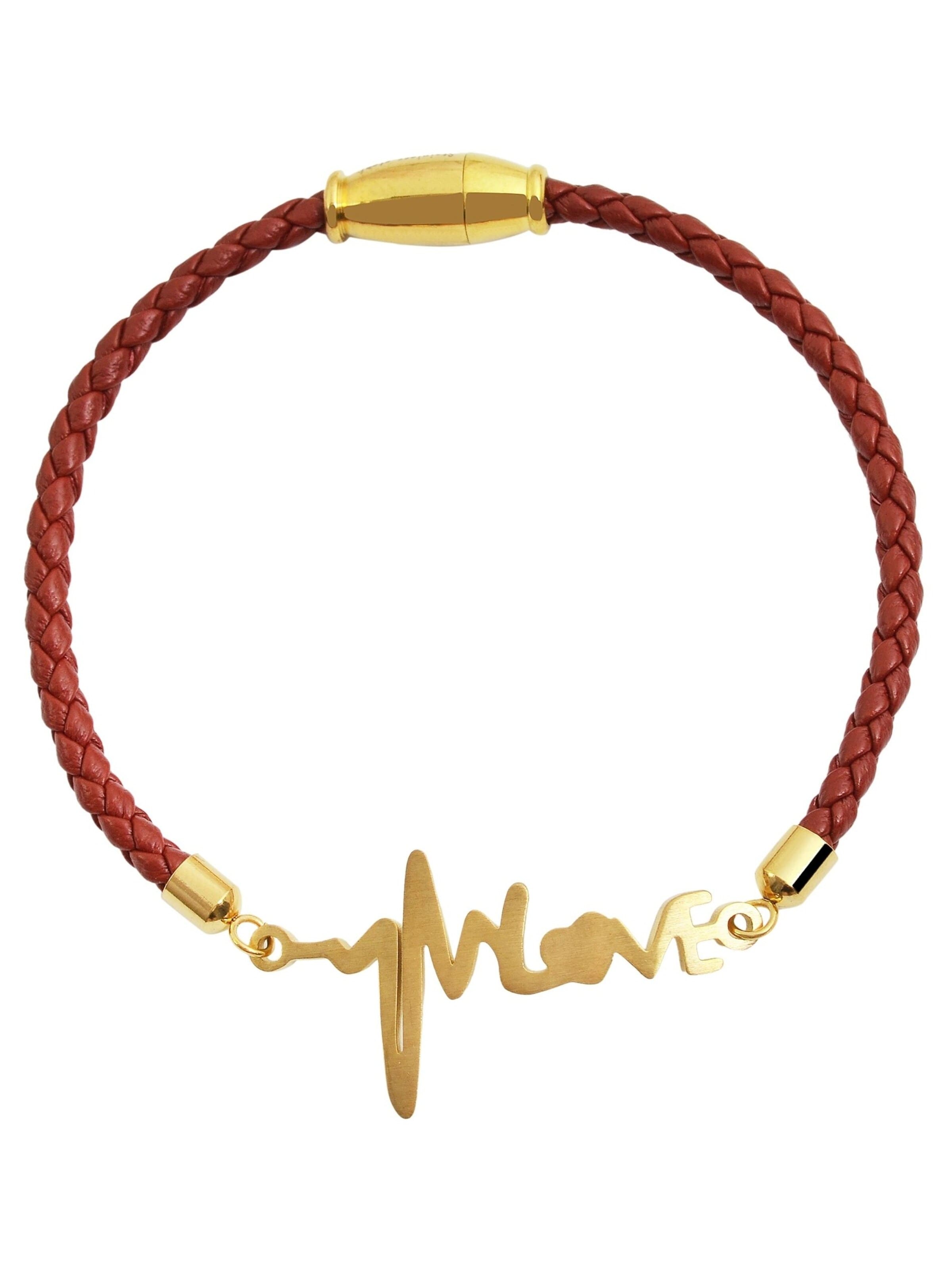 Akzent Bracelet 'Tari, goldfarbig, langlebig' in Gold: front