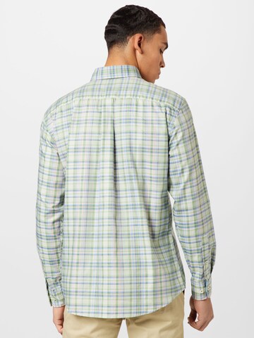 FYNCH-HATTON Regular fit Button Up Shirt 'Check Story' in Green