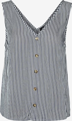 VERO MODA Bluse 'BUMPY' i hvid: forside