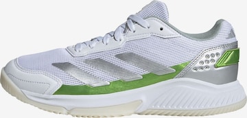ADIDAS PERFORMANCE - Calzado deportivo 'Courtquick' en blanco: frente