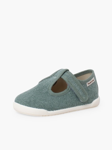 Chaussure basse Pisamonas en vert : devant