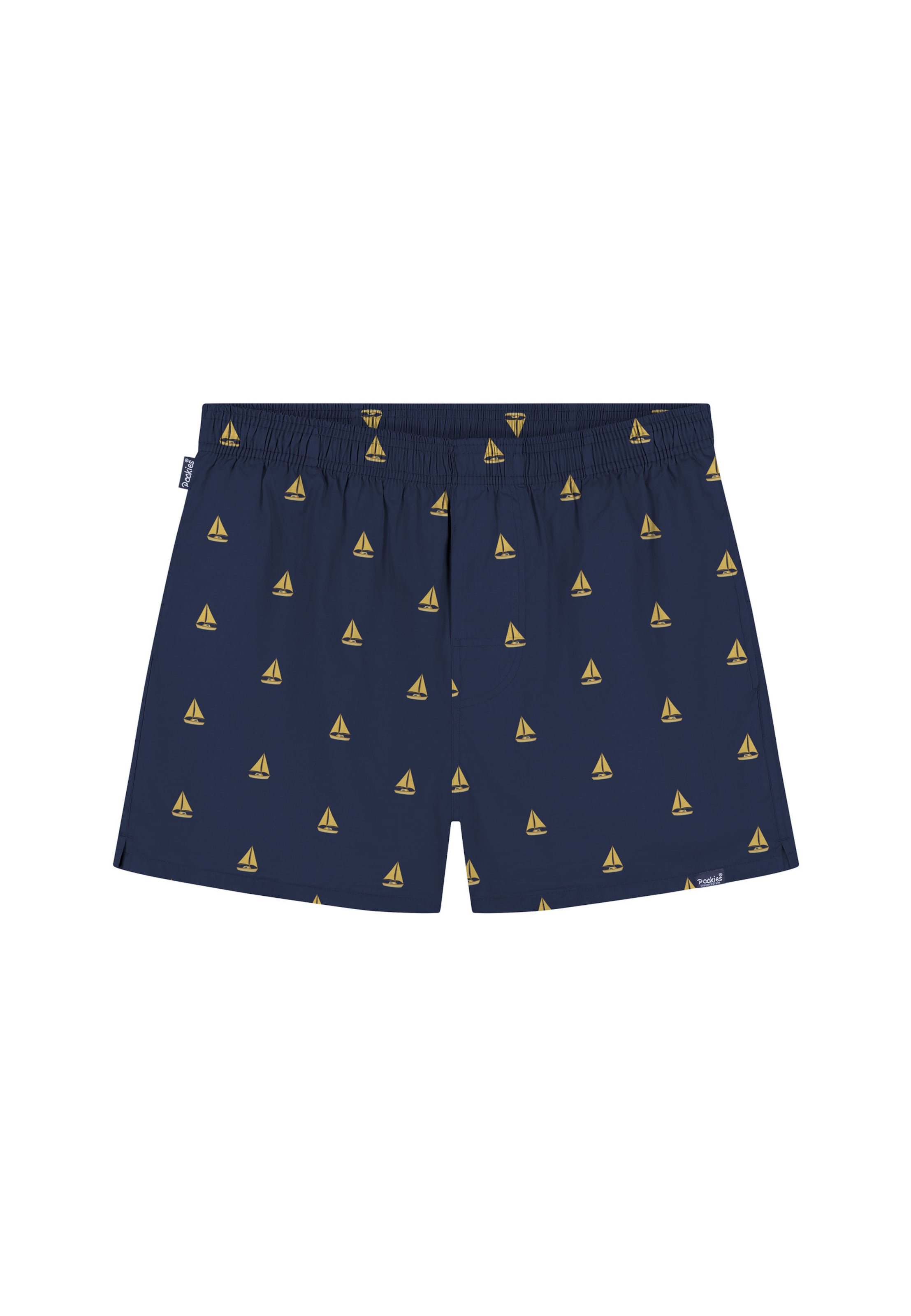 Pockies Boxerky 'Sailing' – modrá: přední strana