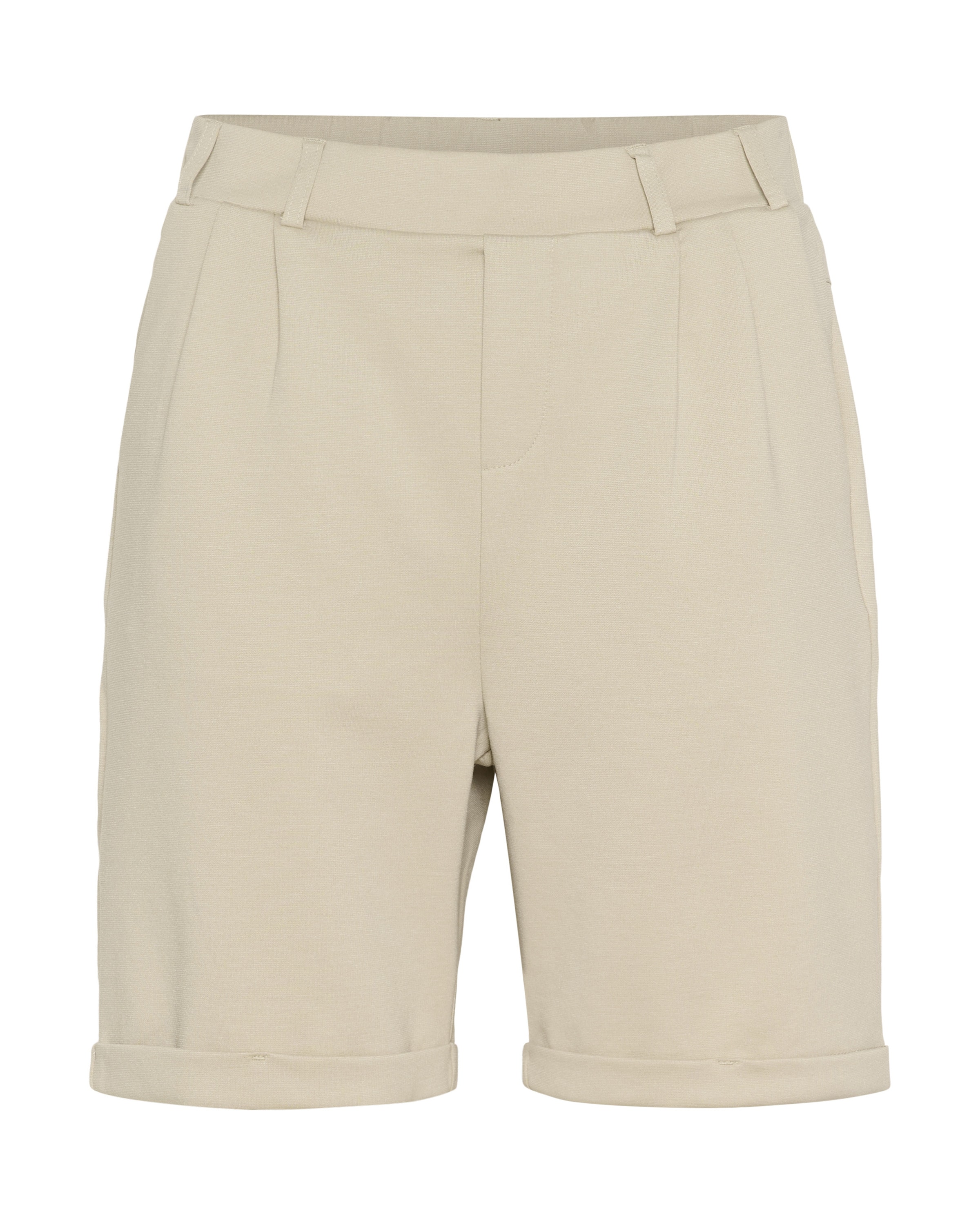 Kaffe - Loosefit Calças com pregas 'KAJenny' em cinzento: frente