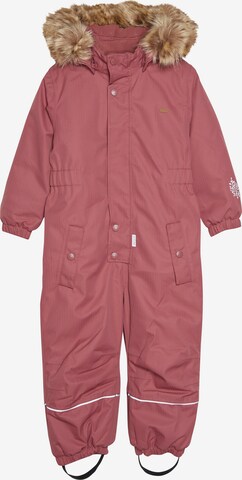 MINYMO Dungarees in Pink: front