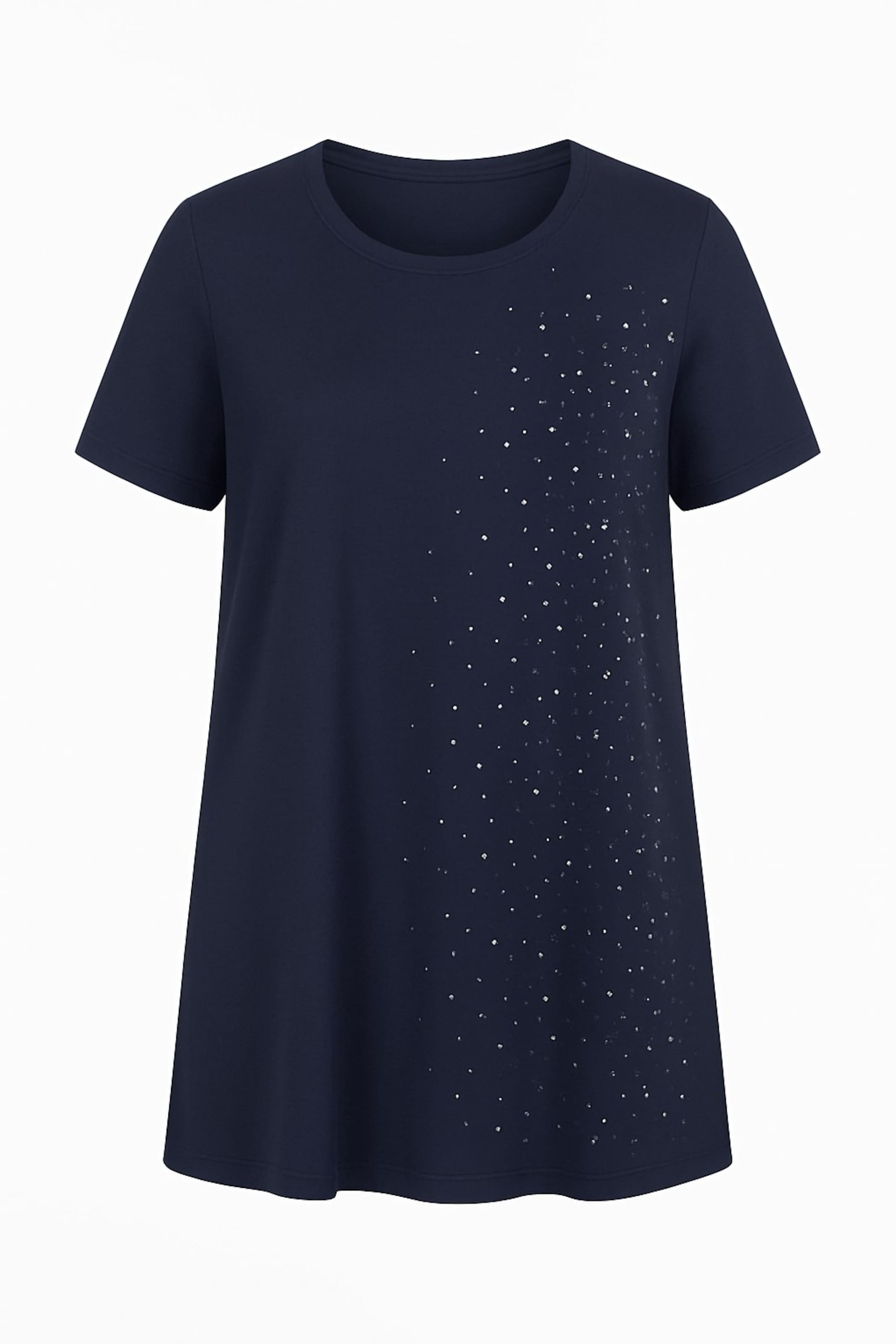 Shape Of You Shirt in Blauw: voorkant
