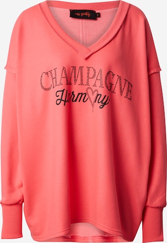 rožinė miss goodlife Megztinis be užsegimo 'Champagne Harmony': priekis