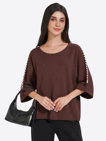 Pull-over Imily Bela en marron