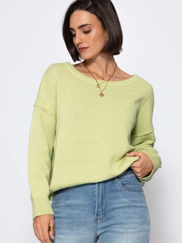 SASSYCLASSY Oversized Sweater in Green