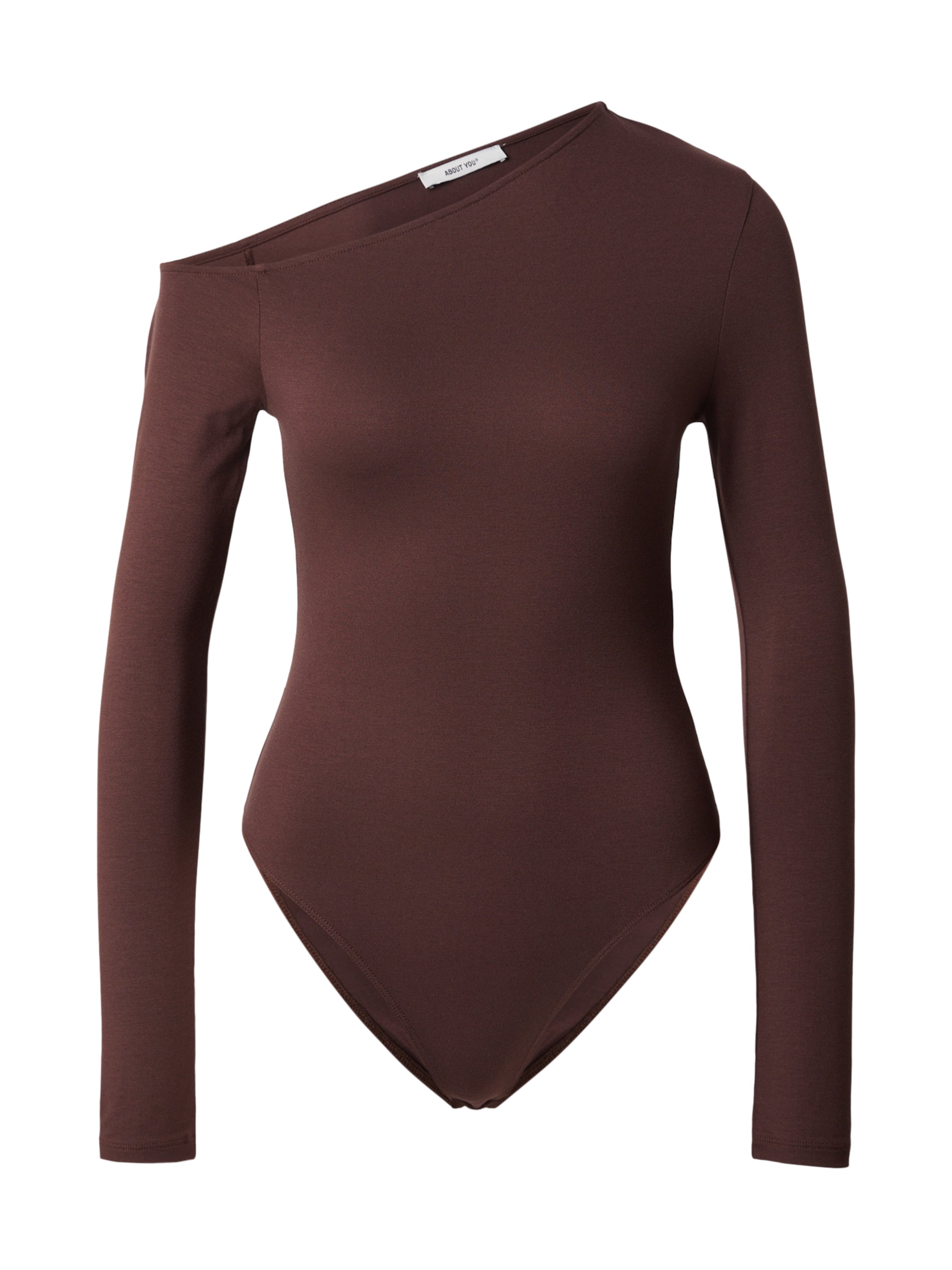 ABOUT YOU Shirtbody i brun: forside