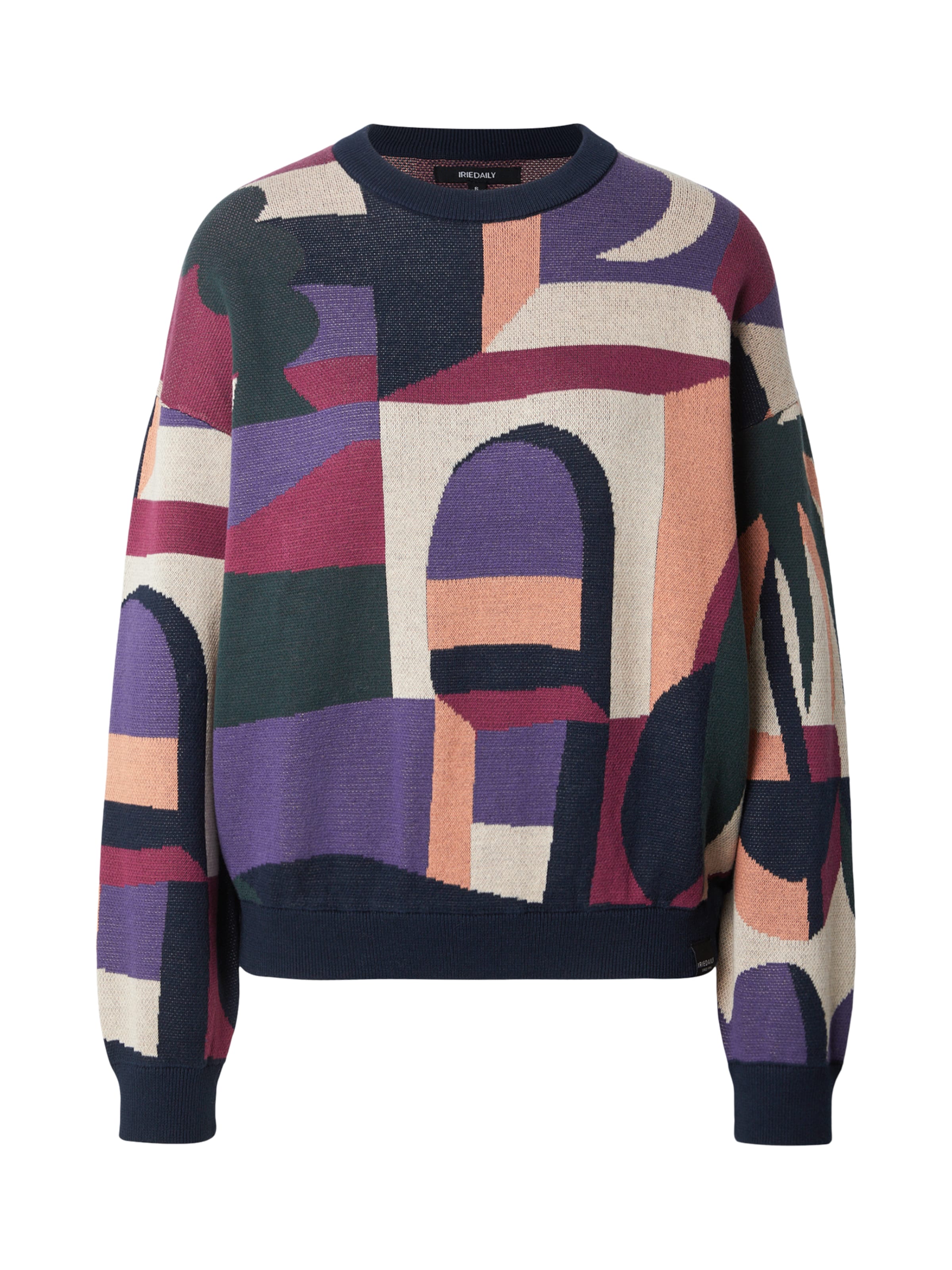 Iriedaily Pullover 'Rudy 2.0' in Blau: Vorderseite