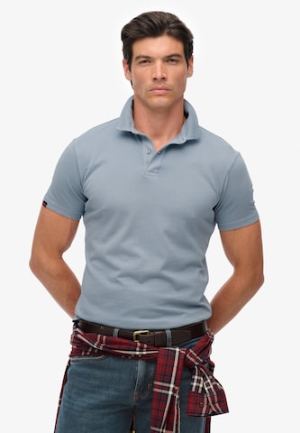T-Shirt 'Essential' Superdry en bleu : devant