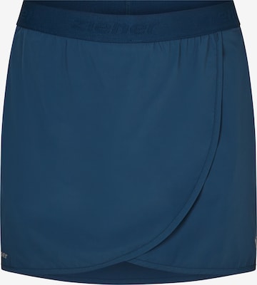 ZIENER Athletic Skorts 'NELISE X-Function' in Blue: front