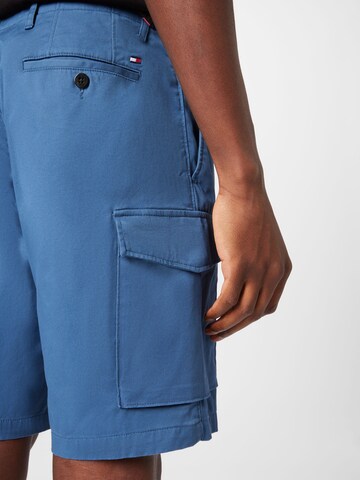 TOMMY HILFIGER Regular Cargo Pants 'HARLEM' in Blue