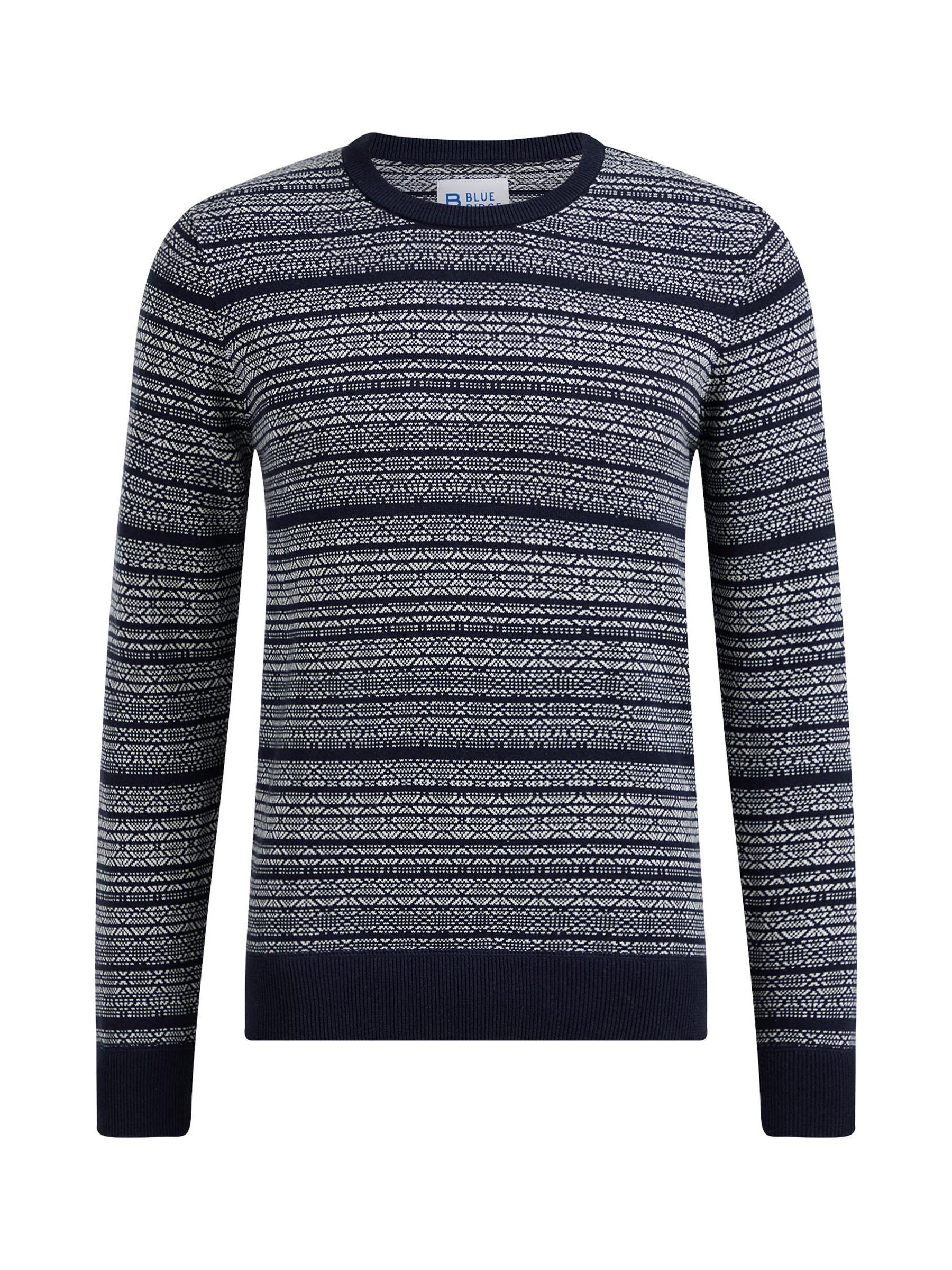 Abbigliamento Uomo WE Fashion Pullover in Blu Scuro Abbigliamento Uomo WE Fashion Pullover in Blu Scuro