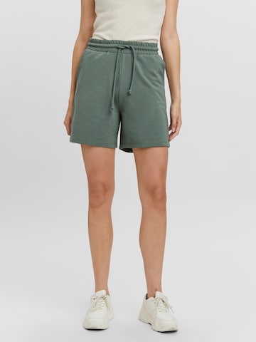 VERO MODA Regular Broek 'Octavia' in Groen: voorkant