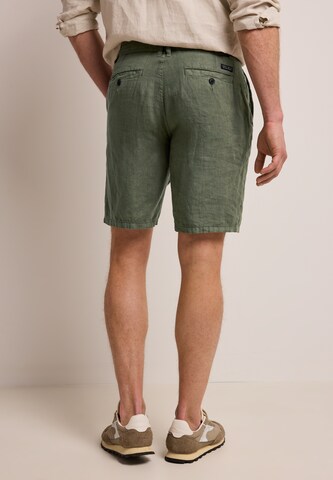 Street One MEN Regular Chino Pants in Green