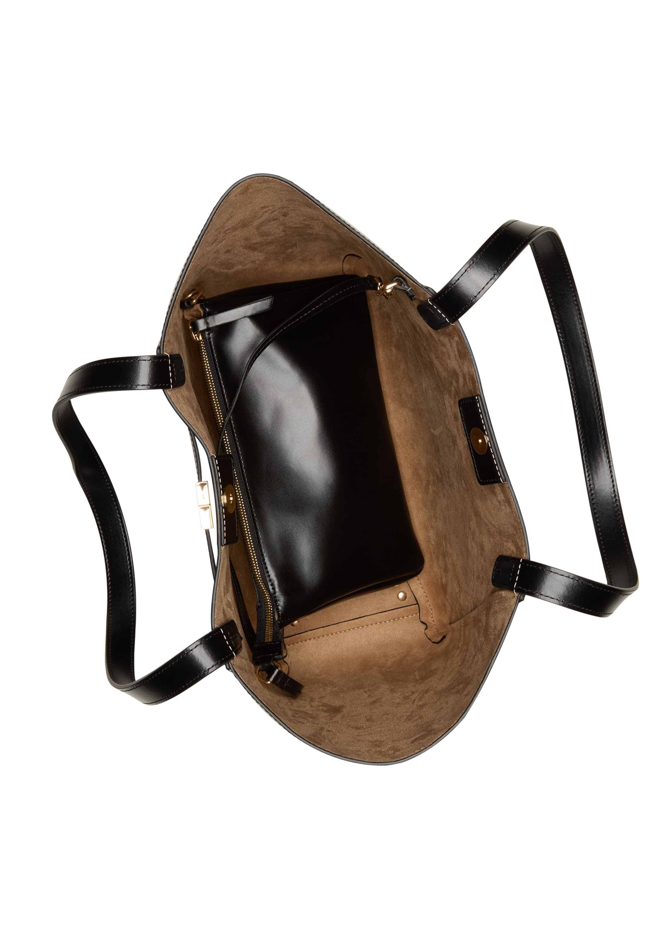 Marc O'Polo Shopper 'Tessa ' in Black: top