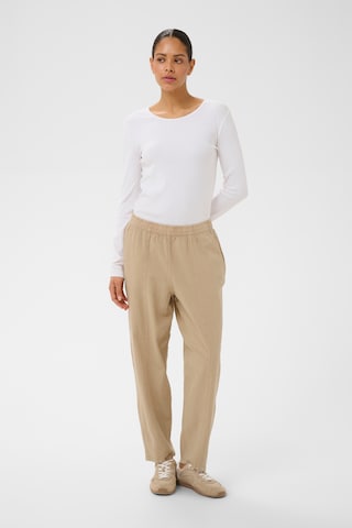 Regular Pantalon 'KAnaya' Kaffe en beige