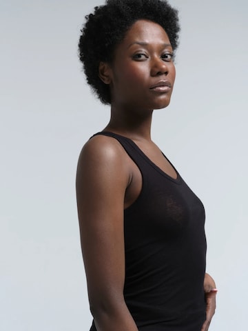 Seamless Basic Top 'Bella' in Black