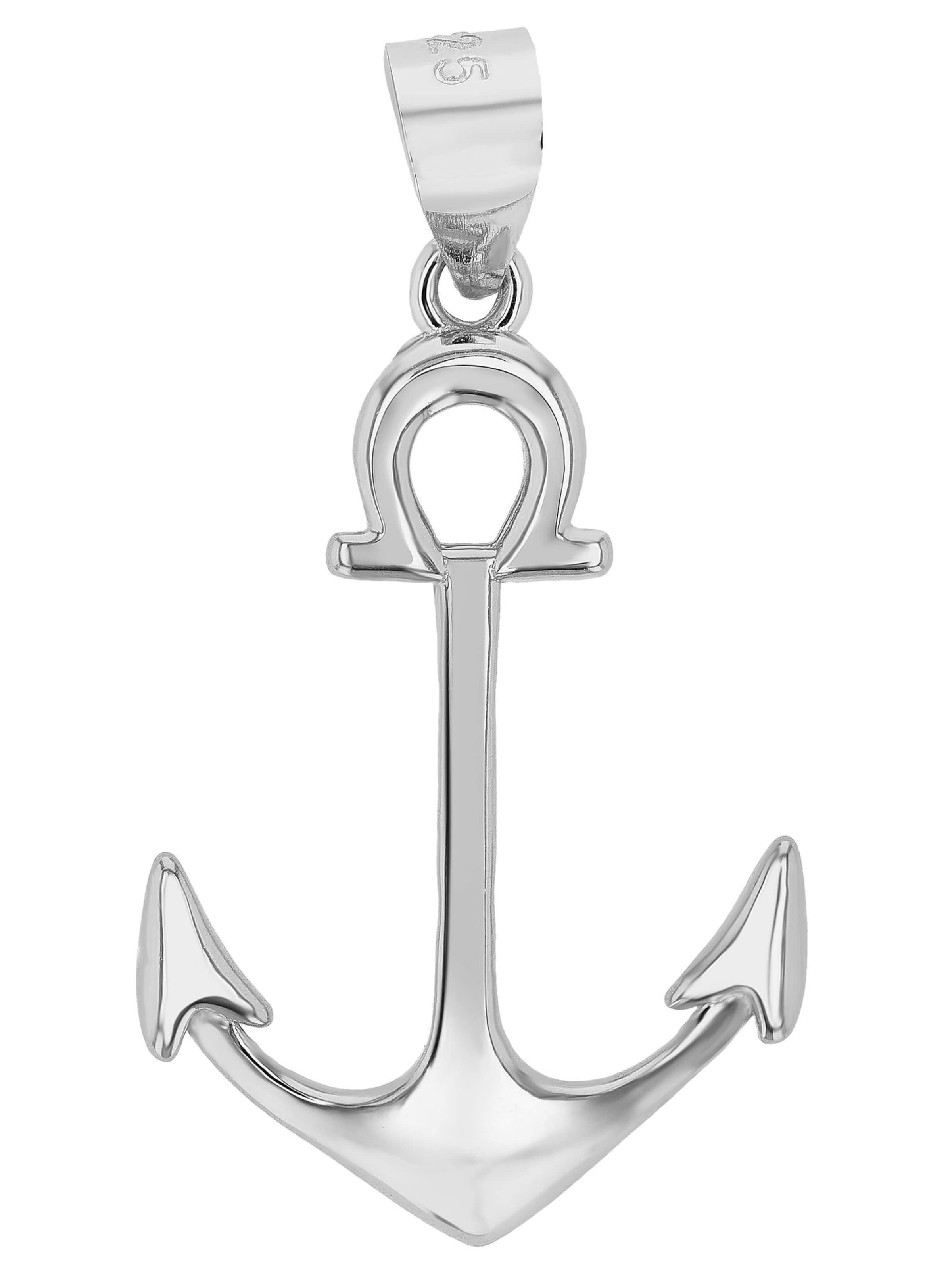 Akzent Pendant 'Nahid, 925 Sterlingsilber, langlebig' in Silver: front