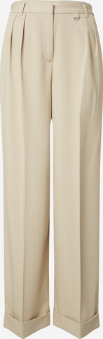 LeGer by Lena Gercke - Loosefit Pantalón plisado 'Silva Tall' en beige: frente