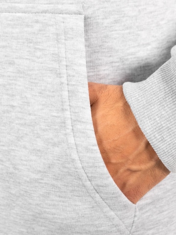 Smilodox Zip HoodieYasin in Grau
