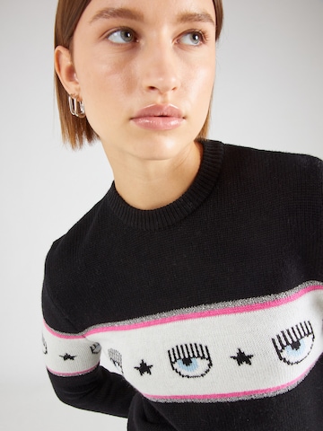 Chiara Ferragni Sweater 'MAXILOGOMANIA' in Black