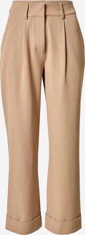 LeGer by Lena Gercke - Acampanado Pantalón plisado 'Pina' en beige: frente