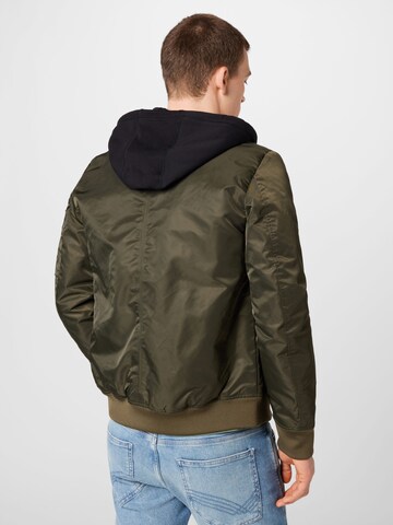 QS - Chaqueta de entretiempo en verde