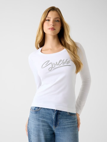 GUESS Shirt in White: front