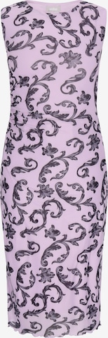 Usha - Vestido em rosa: frente