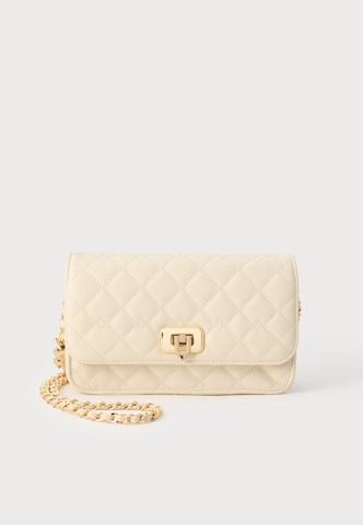 Borsa a tracolla di Seidenfelt in beige: frontale