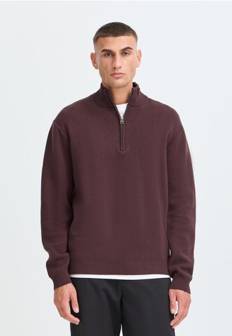 !Solid Pullover 'SDRyker' in Braun: Vorderseite